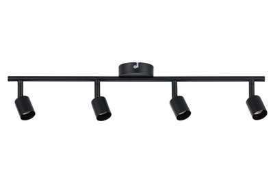 Image of Strahler Carolina 4-flammig max. 4x10W Gu10 Schwarz matt ohne Leuchtmittel bei JUMBO