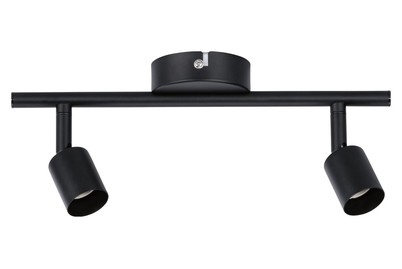 Image of Strahler Carolina 2-flammig max. 2x10W Gu10 Schwarz matt ohne Leuchtmittel bei JUMBO