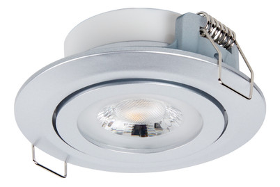 Image of LED Einbauleuchte 3er-Set schwenkbar 3x6W 3000K Chrom matt bei JUMBO