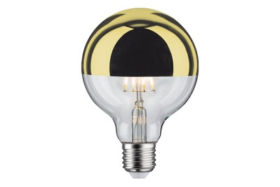 Image of LED Globe 6.5 Watt E27 Kopfspiegel Gold Warmweiss dimmbar bei JUMBO