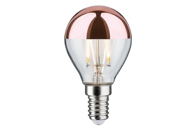 Image of LED Tropfen 2.6 Watt E14 Kopfspiegel Kupfer Warmweiss bei JUMBO