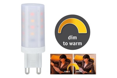 Image of LED Stiftsockel 4W G9 Warmweiss dim to warm
