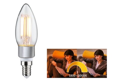 Image of LED Kerze 5 Watt E14 1.800 - 3.000K dim to warm bei JUMBO