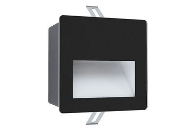 Image of Eglo LED Aussen-Wandeinbauleuchte Aracena schwarz bei JUMBO