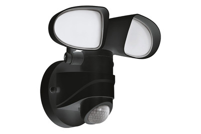 Image of Eglo LED Aussen-Wandleuchte mit Sensor Pagino schwarz