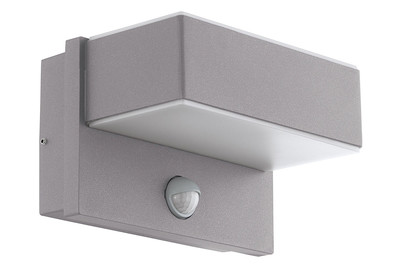 Image of Eglo LED Aussen-Wandleuchte mit Sensor Azzinano silber/weiss bei JUMBO