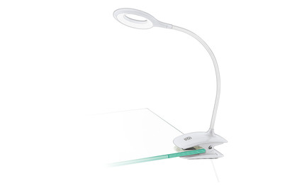 Image of Eglo LED-Klemmleuchte mit Touch Cabado weiss inkl. USB