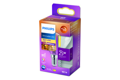 Image of Philips LED Kugel E14 (2W) 25W bei JUMBO