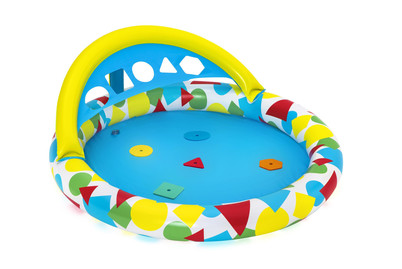 Image of Bestway® Planschbecken „Splash & Learn 120 x 117 x 46 cm bei JUMBO