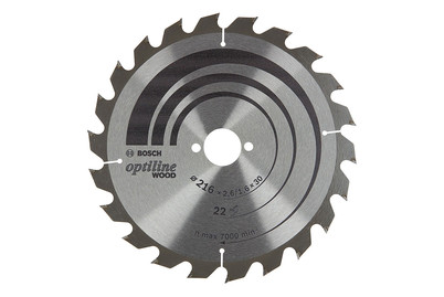 Image of Bosch Kreissägeblatt OP WO S 216x30-22 bei JUMBO