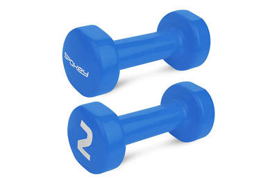 Image of Spokey Vinyl-Hantelset 2 kg bei JUMBO