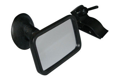 Image of Hits4Kids Baby Auto-Überwachungsspiegel mit Saugnapf und Klemme, 9.5 × 6 × 4 cm bei JUMBO