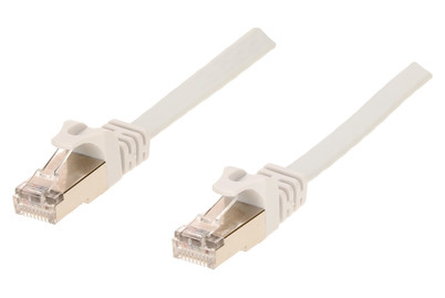 Câble plat réseau categ. 6 / 5 m blanc (U/FTP) Acheter chez JUMBO