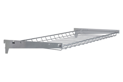 Image of Flaschenkorb mit Träger Weissalu80x30cm bei JUMBO