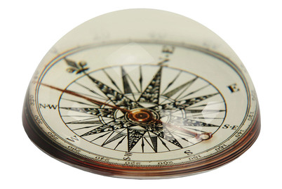 Image of Deko Compass clear bei JUMBO