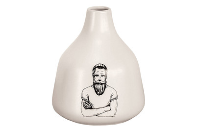 Image of Deko Vase Smutje weiss bei JUMBO