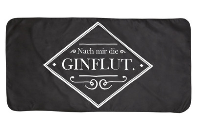 Image of Handtuch Gin schwarz 50x100 cm