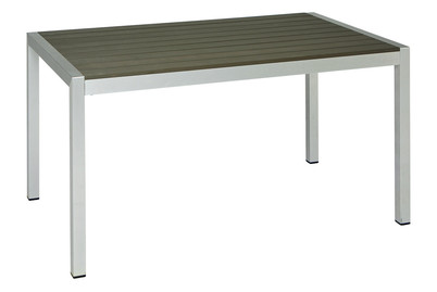 Image of Qualité & Prix Alutisch in Edelstahllook Sarasi 160x90 bei JUMBO