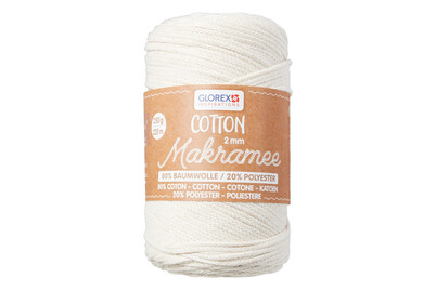 Image of Makramee Cotton 2 mm 250 g creme bei JUMBO