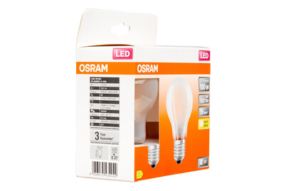 Image of Osram LED E27 100-10W/2700K