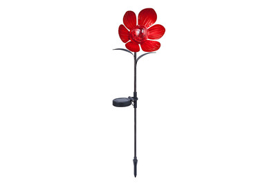 Image of Solarspiess Blume rot bei JUMBO