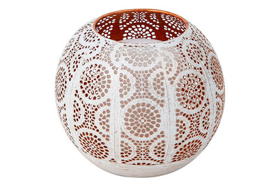 Image of Solarkerze Marokko weiss bei JUMBO