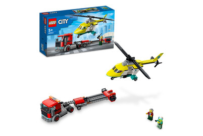 Image of Lego® City Great Vehicles 60343 Hubschrauber Transporter