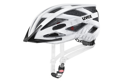 Image of Uvex Velohelm City i-vo, weiss-schwarz, 52-57 cm bei JUMBO