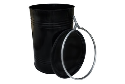 Image of Metallfass mit Deckel bei JUMBO