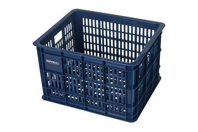Image of Basil Crate Fahrradkiste M blau bei JUMBO