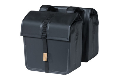Image of Basil Urban Dry Seitentasche doppelt, schwarz bei JUMBO