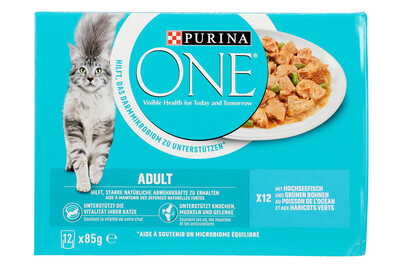 Image of Purina ONE Adult Ozeanfisch 12x85g