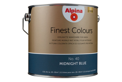 Image of Alpina FinestColours Midnight Blue 2.5L