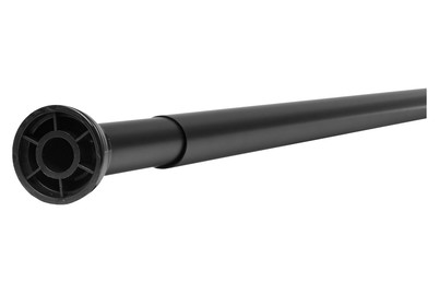 Image of Duschvorhangstange Kreta matt Schwarz 125 - 220 cm bei JUMBO