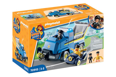 Image of Playmobil Duck on Call Polizei Einsatzfahrzeug (70915) bei JUMBO