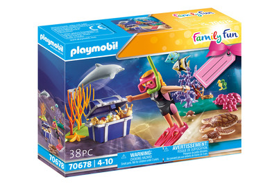 Image of Playmobil 70678 Geschenkset Schatztaucherin