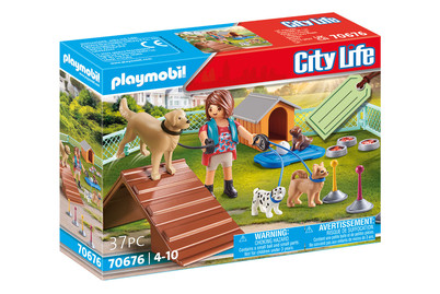 Image of Playmobil 70676 Geschenkset Hundetrainerin bei JUMBO