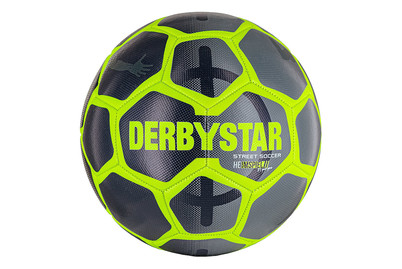 Image of Derbystar Street Soccer Heimspiel Fußball, Größe 5, neongelb