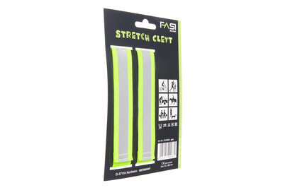 Image of Fasi Stretch Clett Reflexarmband gelb