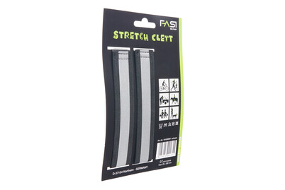 Image of Fasi Stretch Clett Reflexarmband schwarz bei JUMBO