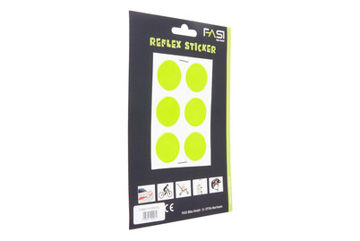 Image of Fasi Reflex-Sticker Kreise gelb bei JUMBO