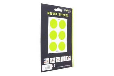 Image of Fasi Reflex-Sticker Kreise gelb