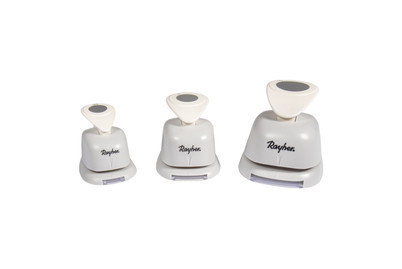 Image of Motivstanzer Set Kreise, 1,6cm+2,54cm+3,81cm ø, SB-Blister 3Stück bei JUMBO