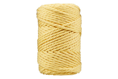Image of Makramee Rope 3 mm 250 g gedreht senfgelb bei JUMBO