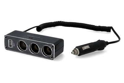 Image of Cartrend Ladesteckdose 3- Port mit USB bei JUMBO