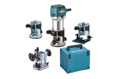Image of Makita Einhandfräse/Kantenfräse im Set Rt0702Cx2J bei JUMBO