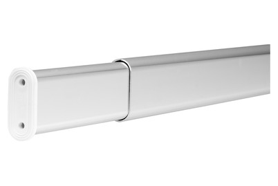 Image of Duschvorhangstange Surprise 125-210 cm Bright finish bei JUMBO