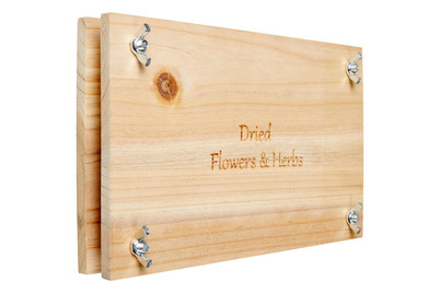 Image of Blumenpresse Holz 14.1X23X5Cm bei JUMBO