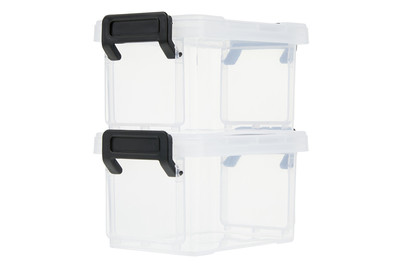 Image of Iris Minibox schwarz 2er Set schwarz 0.3 L bei JUMBO