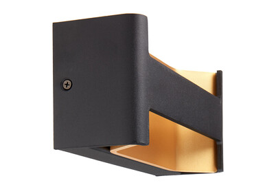 Image of Eglo Wandleuchte LED Feloniche schwarz/gold bei JUMBO